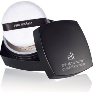 ELF E.L.F. Sunscreen SPF 45 Powder‎ Foundation NEW UNUSED Sheer 83332
